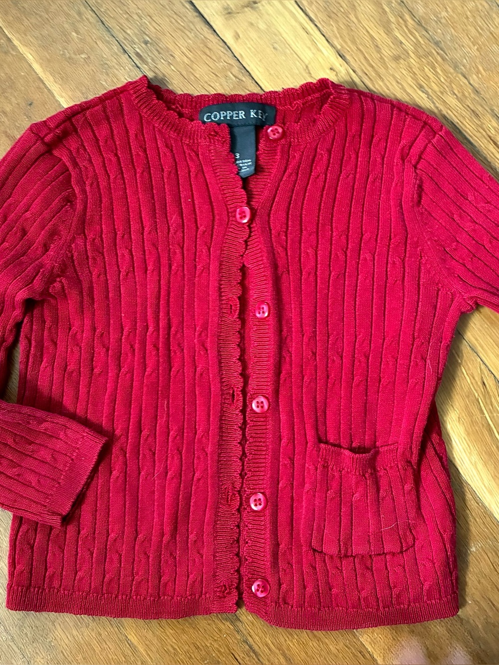Vintage Red Sweater